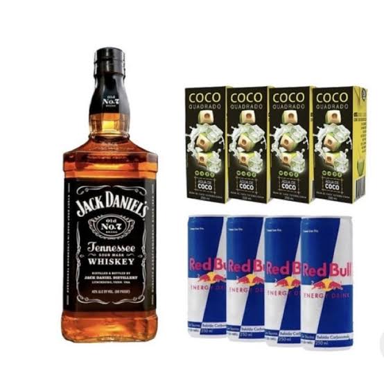 Ganhe 1 combo Jack Daniel's completo