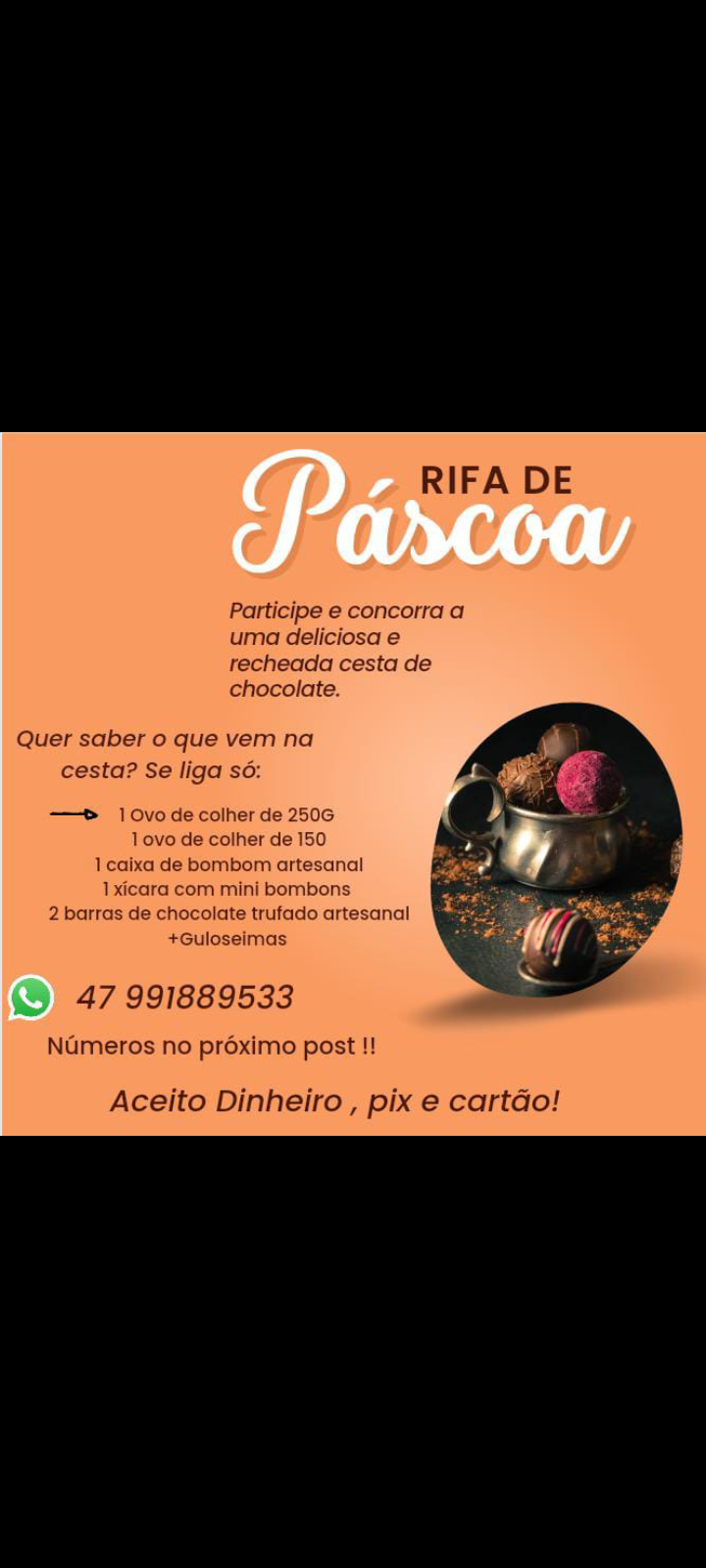 Rifa de páscoa 