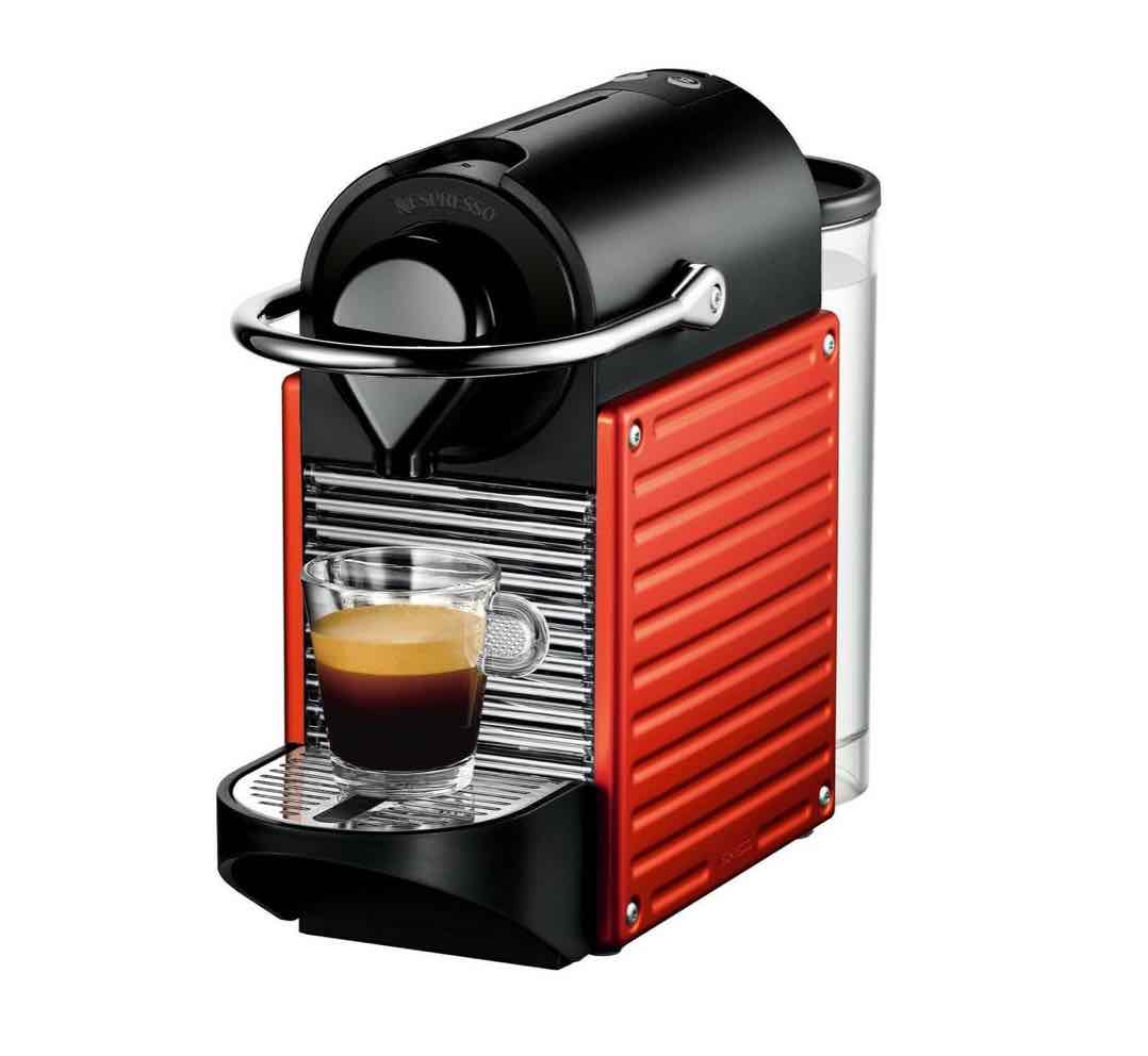 Cafeteira Nespresso Pixie C60 Vermelha + 150 cápsulas originais