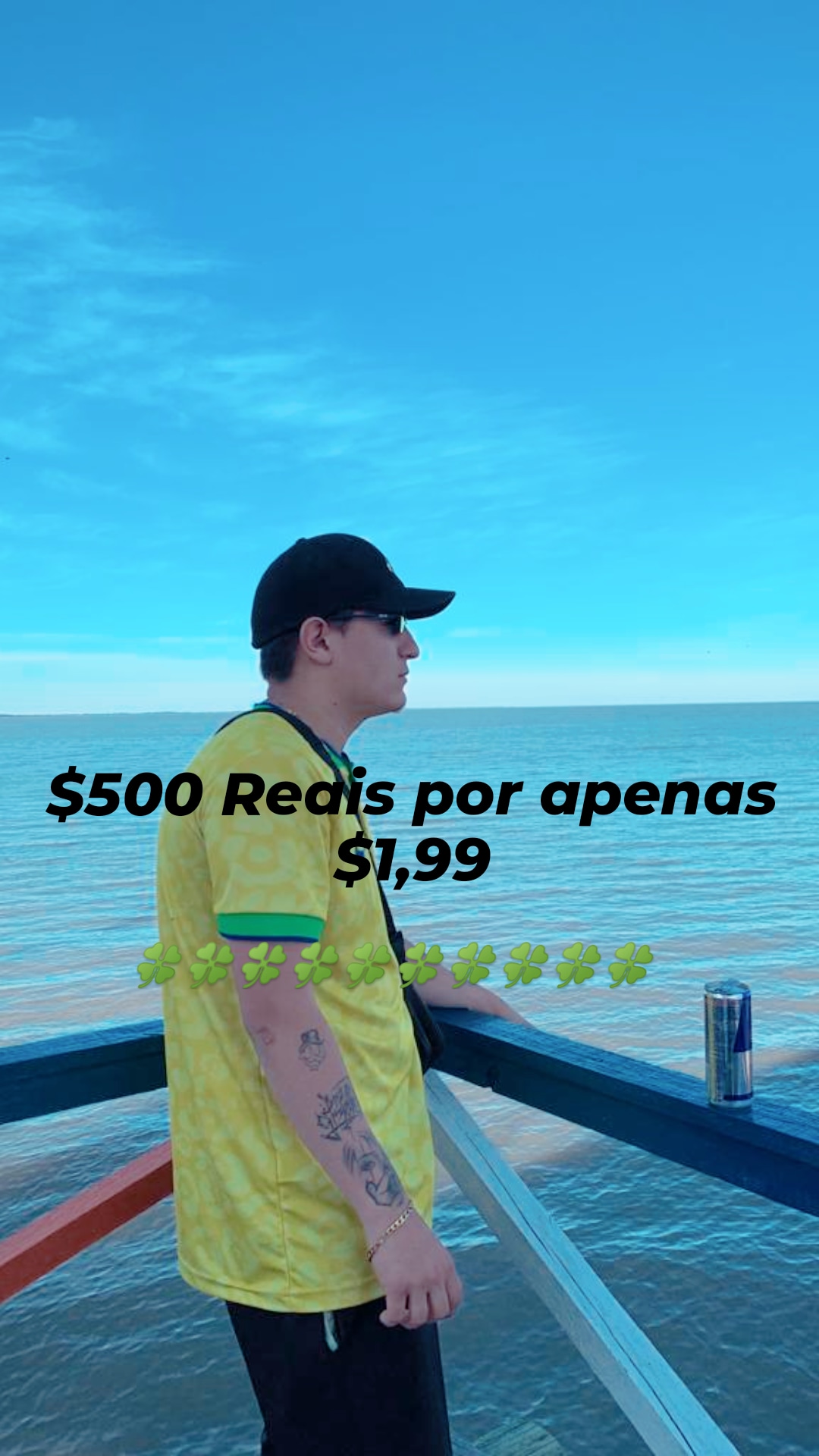 $500 Reais pra cima 