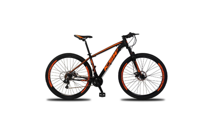 Bicicleta Aro 29 Quadro 15 Ksw Xlt Alumínio Câmbio Shimano 21V Disco  