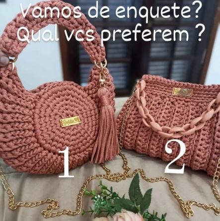 Bolsa de crochê